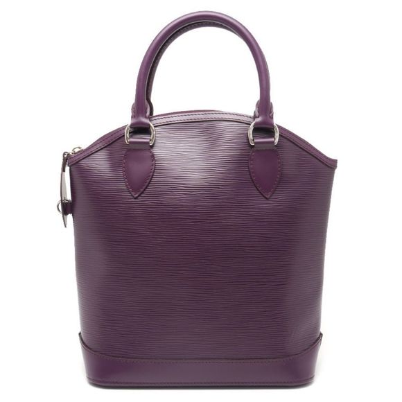 Louis Vuitton Lockit Cassis Epi Purple LV Handbag - Picture 1 of 4